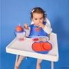 b.box Set Hộp Cơm Trưa/Đồ Ăn Vặt, Yếm Ăn Dặm & Bình Nước Phiên Bản Superman Cho Bé