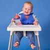b.box Set Hộp Cơm Trưa/Đồ Ăn Vặt, Yếm Ăn Dặm & Bình Nước Phiên Bản Superman Cho Bé