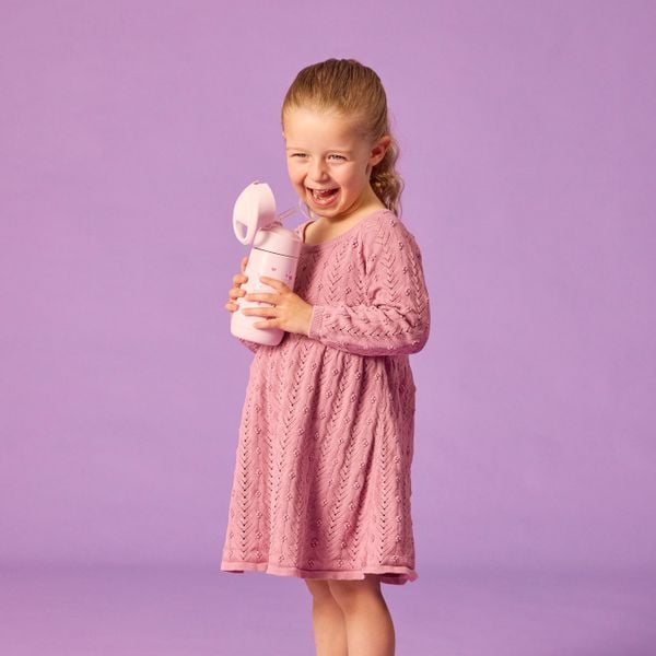 b.box Set Hộp Đựng Đồ Ăn Vặt, Yếm Ăn Dặm & Bình Nước Phiên Bản Minnie Soft Cho Bé