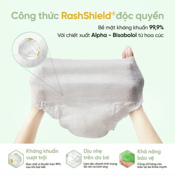 Parasol Tã/Bỉm Dán/Bỉm Quần Thấm Hút, Chống Hăm, Kháng Khuẩn Tự Nhiên Cho Bé