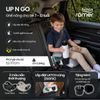 Britax Romer UpNGo Ghế Nâng Ngồi Ô Tô Cho Bé Từ 18 - 54kg