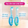 Brush-Baby Bộ 2 Bàn Chải Đánh Răng & Mát Xa Nướu Flossbrush Cho Bé (0 - 3 Tuổi)