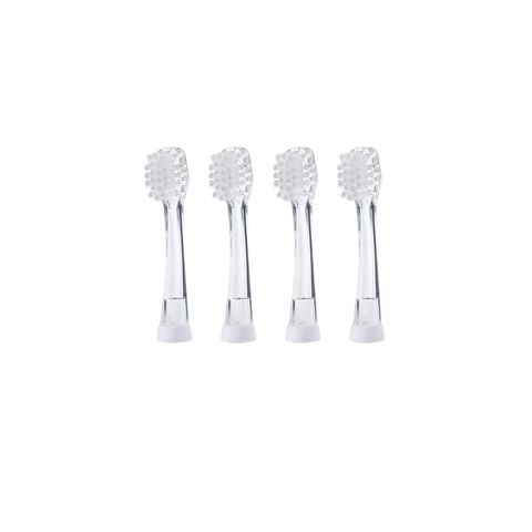 Brush-Baby Bộ 4 Đầu Bàn Chải Thay Thế Bàn Chải Điện Sóng Âm BabySonic (18 - 38 Tháng)
