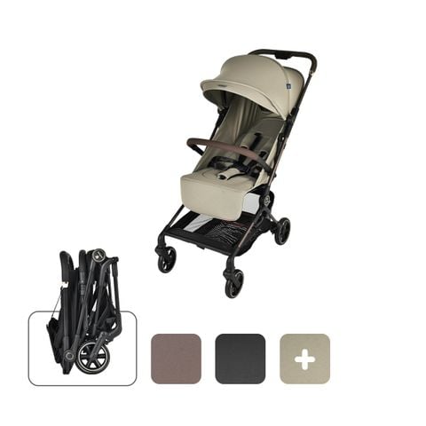 Unilove Xe Đẩy AERO - AERO X Siêu Nhẹ, Gấp Gọn Bằng Một Tay, Bánh Xe Chống Xóc