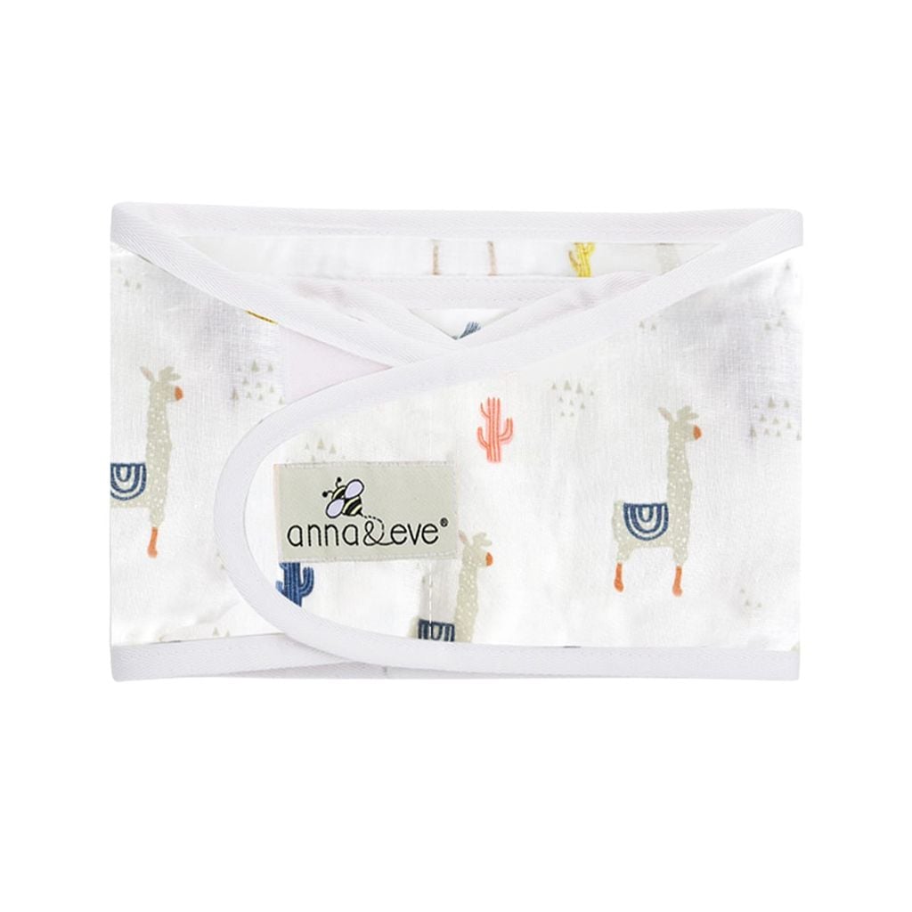 Anna&Eve Khăn Quấn Ngủ Ngon, Chống Giật Mình Cho Bé Sơ Sinh - Alpaca Màu Trắng