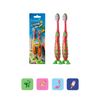 Brush-Baby Bộ 2 Bàn Chải Đánh Răng Flossbrush Cho Bé (3 - 6 Tuổi)