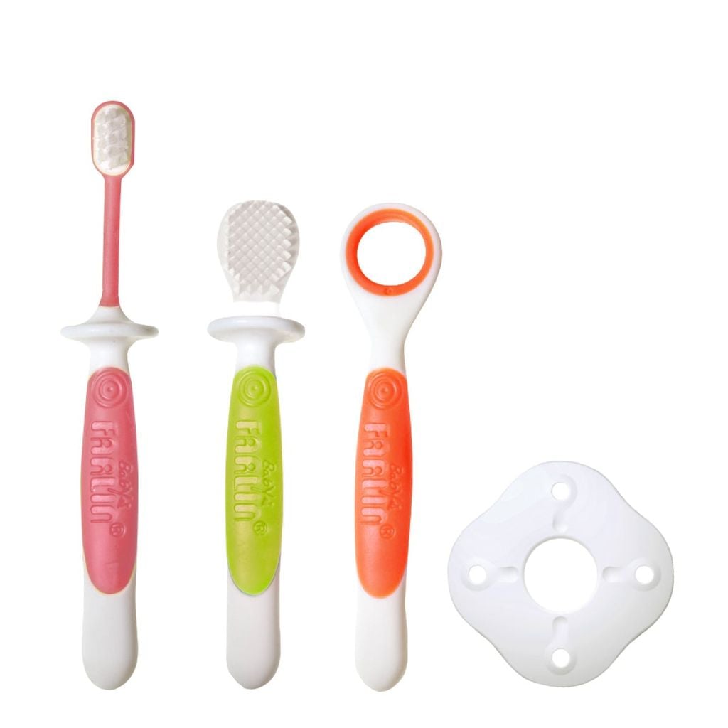 FARLIN Bộ Bàn Chải 3 Giai Đoạn Cho Bé Tập Đánh Răng Hiệu Quả