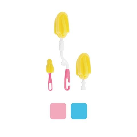 Farlin Bộ Cọ Mút Vệ Sinh Bình & Núm Ti Làm Sạch Hiệu Quả
