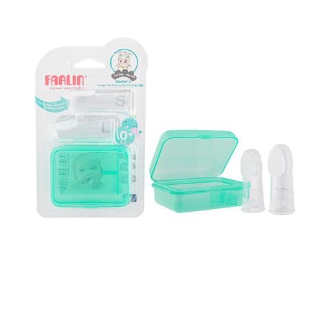 Farlin Bàn Chải Rơ Lưỡi Silicone Cho Bé