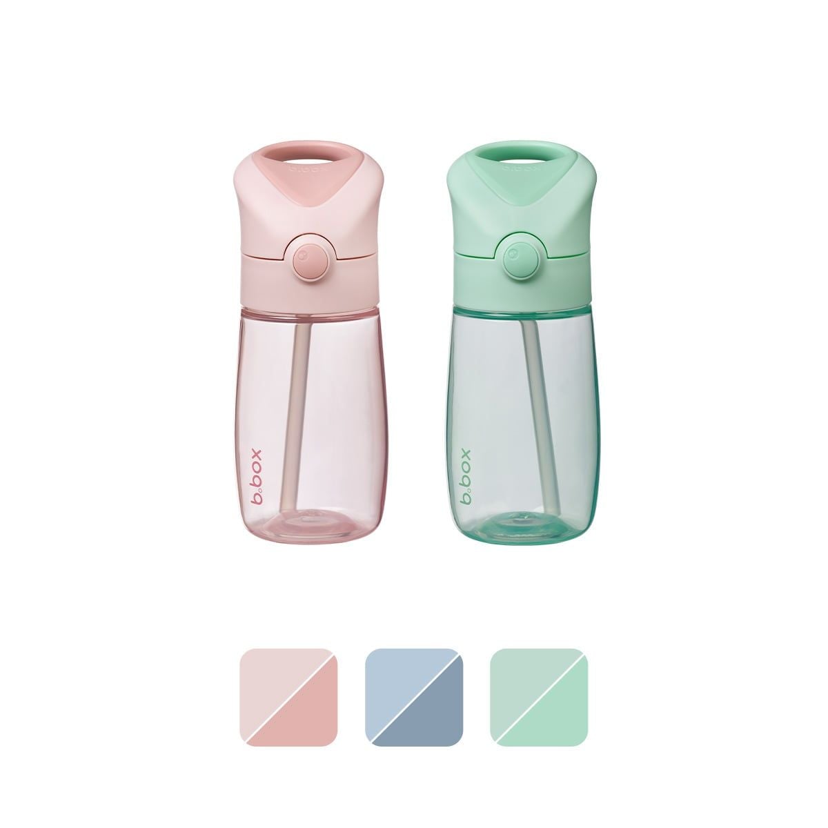b.box Bình Nước JNR. 380ml Đầu Hút Silicone Cho Bé