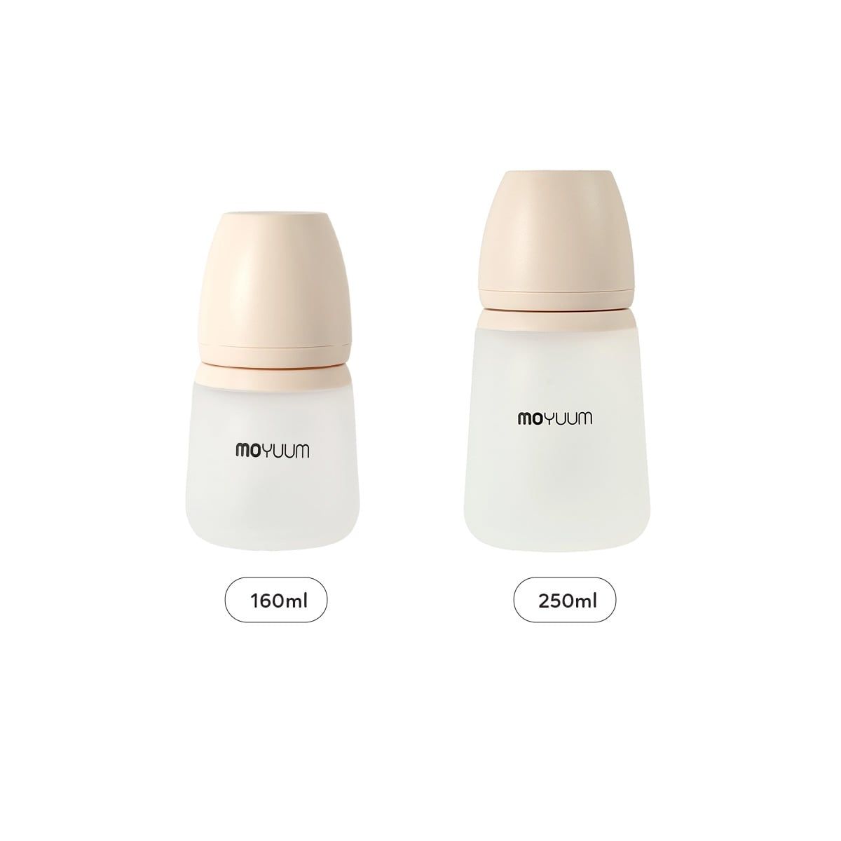 MOYUUM BÌNH SỮA SILICONE CAO CẤP CHO BÉ