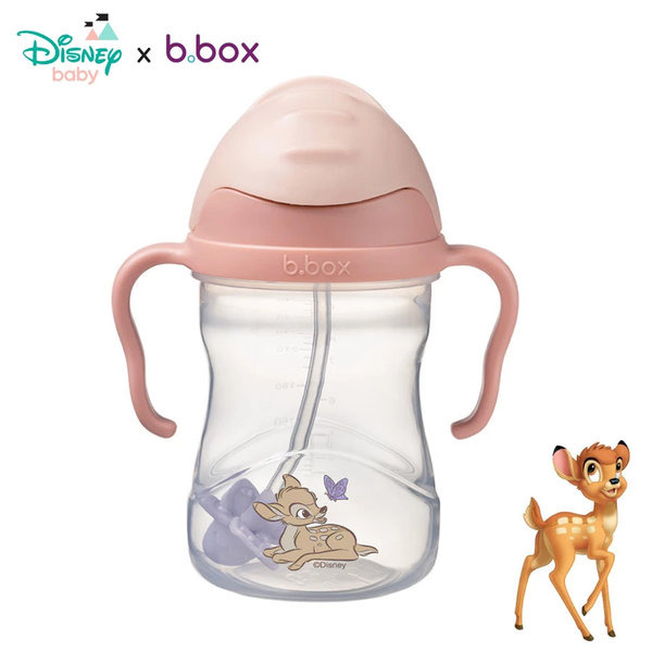 b.box Set Hộp Đựng Đồ Ăn Vặt, Yếm Ăn Dặm & Bình Nước Phiên Bản Bambi Cho Bé