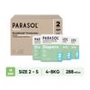 Parasol Tã/Bỉm Dán/Bỉm Quần Thấm Hút, Chống Hăm, Kháng Khuẩn Tự Nhiên Cho Bé