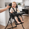 Hauck Sit N Go Ghế Ăn Dặm Siêu Nhẹ, Gấp Gọn Cho Bé Từ 6 Tháng Đến 3 Tuổi