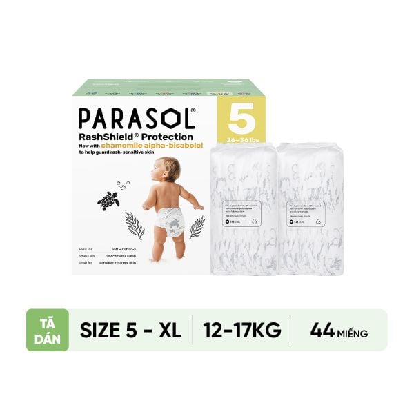 Parasol Tã/Bỉm Dán/Bỉm Quần Thấm Hút, Chống Hăm, Kháng Khuẩn Tự Nhiên Cho Bé