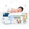 Combo Đón Bé – Trọn Bộ Sơ Sinh Cao Cấp | Khăn Tắm, Khăn Sữa, Khăn Vải Khô L'Ange & Tã/Bỉm Parasol