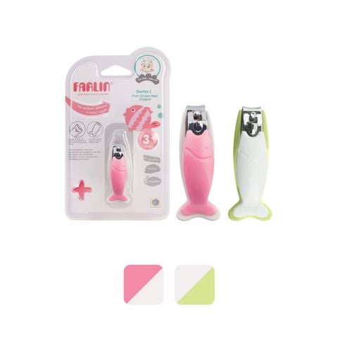 FARLIN Dụng Cụ Cắt Móng Chất Liệu Thép Không Gỉ, An Toàn Cho Bé Từ Sơ Sinh