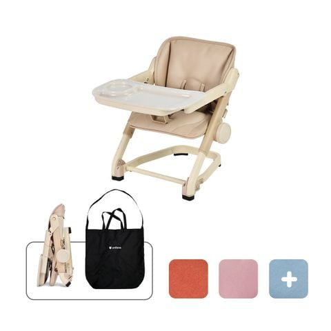 Unilove Ghế Ăn Dặm 3 Trong 1 FeedMe Chân Ghế Chống Trượt, Dễ Dàng Gấp Gọn