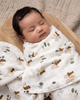 Loulou Lollipop Khăn Đa Năng Sợi Tre Thoáng Khí, Siêu Mềm, An Toàn Cho Bé