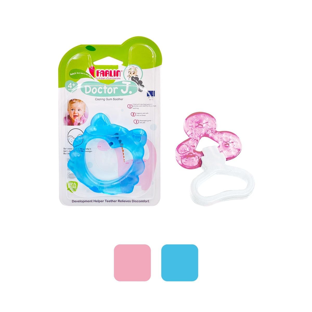 Farlin Gặm Nướu Làm Mát Giúp Giảm Đau & Ngứa Nướu Cho Bé