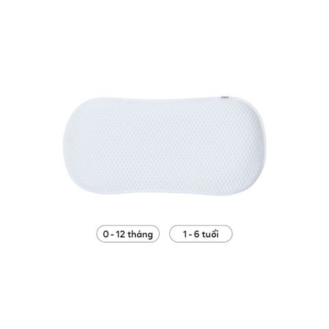 Elava Gối Ngủ Thoáng Khí SiliCone Thiết Kế Công Thái Học, Giúp Bé Ngủ Ngon