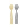 MinikOiOi Muỗng Ăn Dặm Silicone Cao Cấp Mềm Mại Cho Bé (Set 2 Cái)
