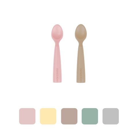 MinikOiOi Muỗng Ăn Dặm Silicone Cho Bé