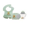 b.box Set Hộp Đựng Đồ Ăn Vặt, Yếm Ăn Dặm & Bình Nước Phiên Bản Winnie the Pooh Cho Bé