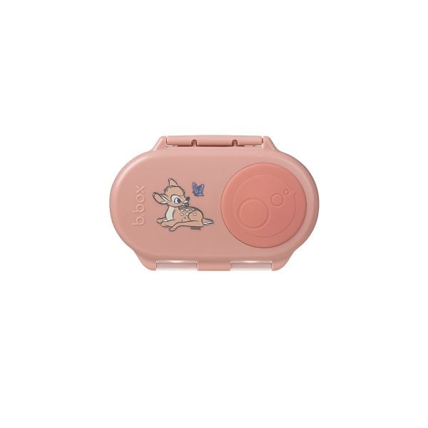 b.box Set Hộp Đựng Đồ Ăn Vặt, Yếm Ăn Dặm & Bình Nước Phiên Bản Bambi Cho Bé