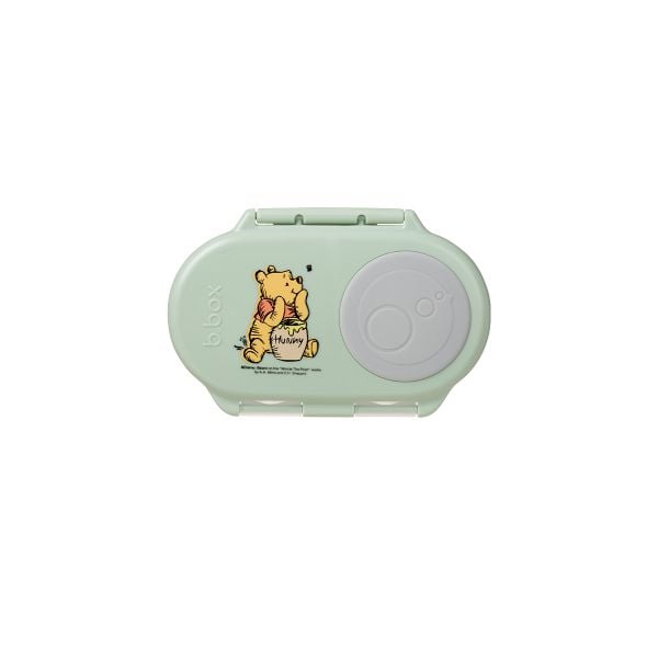 b.box Set Hộp Đựng Đồ Ăn Vặt, Yếm Ăn Dặm & Bình Nước Phiên Bản Winnie the Pooh Cho Bé
