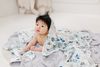 Loulou Lollipop Khăn Đa Năng Sợi Tre Thoáng Khí, Siêu Mềm, An Toàn Cho Bé
