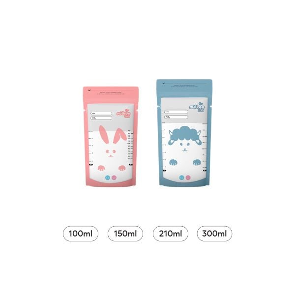 Shapee Túi Trữ Sữa Cảm Biến Nhiệt An Toàn, Tiện Lợi (Hộp 25 Túi)