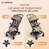 Unilove Xe Đẩy AERO - AERO X Siêu Nhẹ, Gấp Gọn Bằng Một Tay, Bánh Xe Chống Xóc