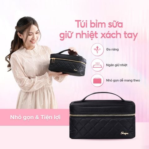 SHAPEE TÚI BỈM SỮA GIỮ NHIỆT XÁCH TAY