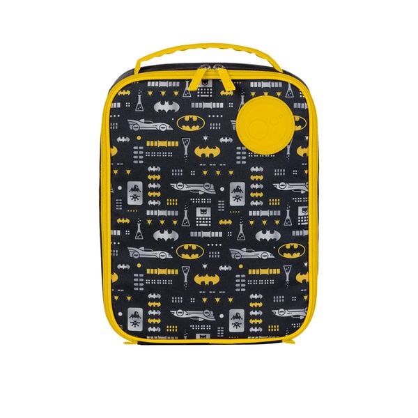 b.box Set Hộp Cơm, Túi Đựng & Bình Nước Phiên Bản Batman Cho Bé