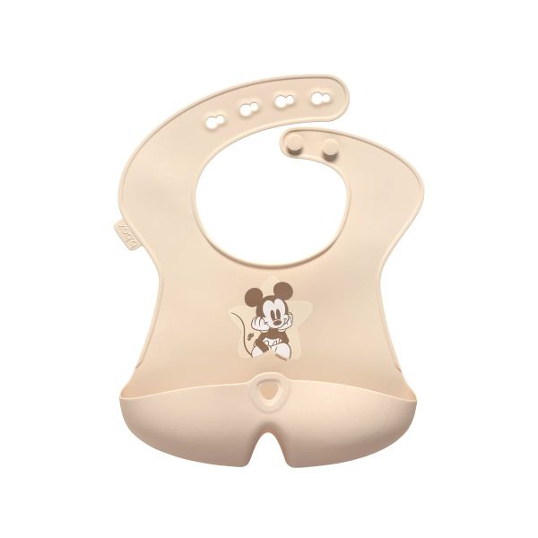 b.box Set Hộp Đựng Đồ Ăn Vặt, Yếm Ăn Dặm & Bình Nước Phiên Bản Mickey Soft Cho Bé