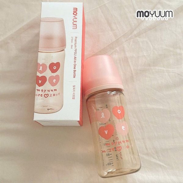 MOYUUM BÌNH SỮA PPSU CAO CẤP ALL IN ONE CHO BÉ