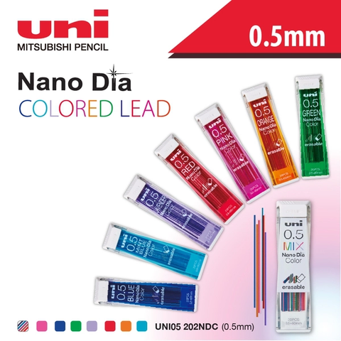 Ruột Bút Chì UNI Nano Dia 202NDC5 Ngòi 0.5x60mm