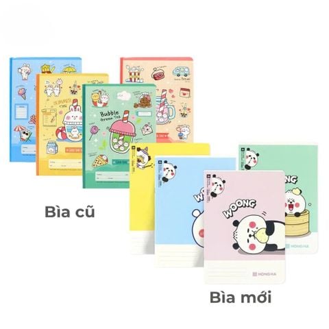 Vở 4 ô ly Hồng Hà 200 trang Good Time 0588 - Giấy định lượng 70gsm - Mua 5 quyển tặng 01 bút chì