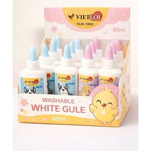 Keo sữa Việt Lợi VLN-1002 White Gule 60ml - Hình chú chó