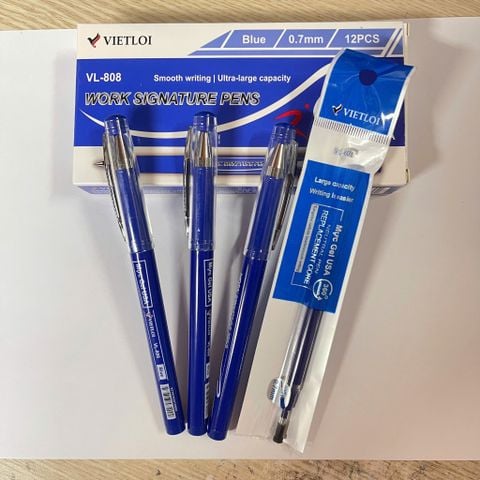 Bút gel Việt Lợi VL-808 ngòi 0.7mm