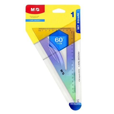 [MẪU MỚI] THƯỚC EKE M&G LOANG MÀU XANH TÍM ARL960AK