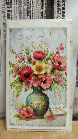 Thiệp chúc mừng ngày nhà giáo Việt Nam 20/11 in nổi 3D (Cỡ nhỏ)