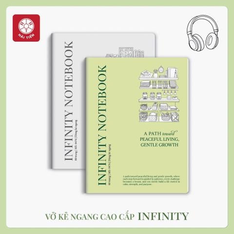 [MUA 5 TẶNG BÚT 8K] Vở kẻ ngang Hải Tiến INFINITY 120 Trang 0483 - Định lượng 70gsm