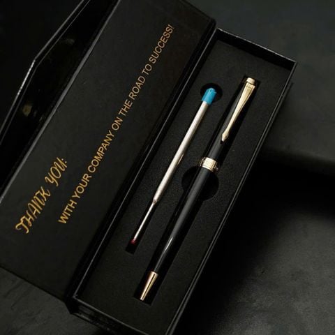 Bút Ký Cao Cấp VIỆT LỢI VL-099 Ngòi 1.0mm - VỎ HỘP ĐEN, KÈM 1 NGÒI THAY THẾ