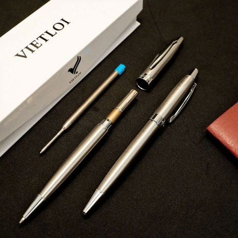 Bút Ký Cao Cấp VIỆT LỢI VL-096 Ngòi 0.7mm - VỎ HỘP TRẮNG, KÈM 1 NGÒI THAY THẾ