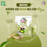 [Hộp 10 gói Matcha] Kẹo Sữa Bò Moo Milk – Bổ Dưỡng Từ Sữa New Zealand, Thơm Ngon Khó Cưỡng [Hàng Thái Lan]