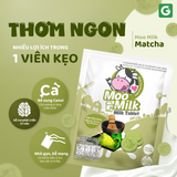 [2 gói matcha] Kẹo Sữa Bò Moo Milk – Thơm Ngon, Bổ Dưỡng Từ Sữa New Zealand - Gói 25g [Hàng Thái Lan]