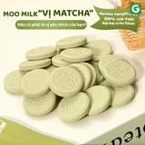 [Hộp 10 gói Matcha] Kẹo Sữa Bò Moo Milk – Bổ Dưỡng Từ Sữa New Zealand, Thơm Ngon Khó Cưỡng [Hàng Thái Lan]
