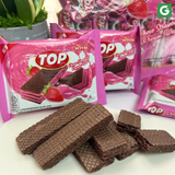 [Thùng 6 bịch Dâu] Bánh Xốp Kem Serena TOP – Giòn Rụm, Thơm Ngon Khó Cưỡng